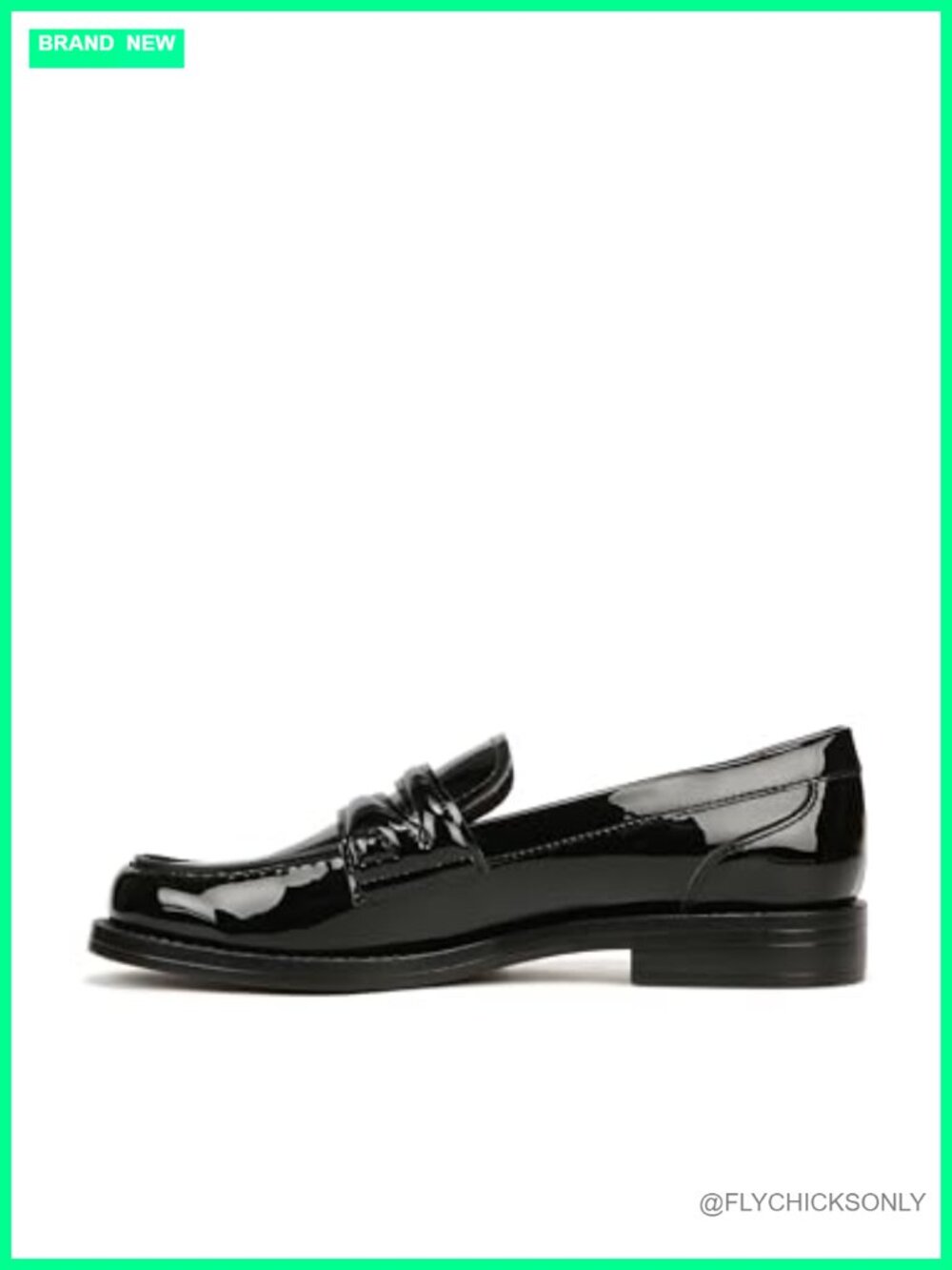Womens Patent Leather Penny Loafers Slip On Round Toe Comfort Casual Shoes